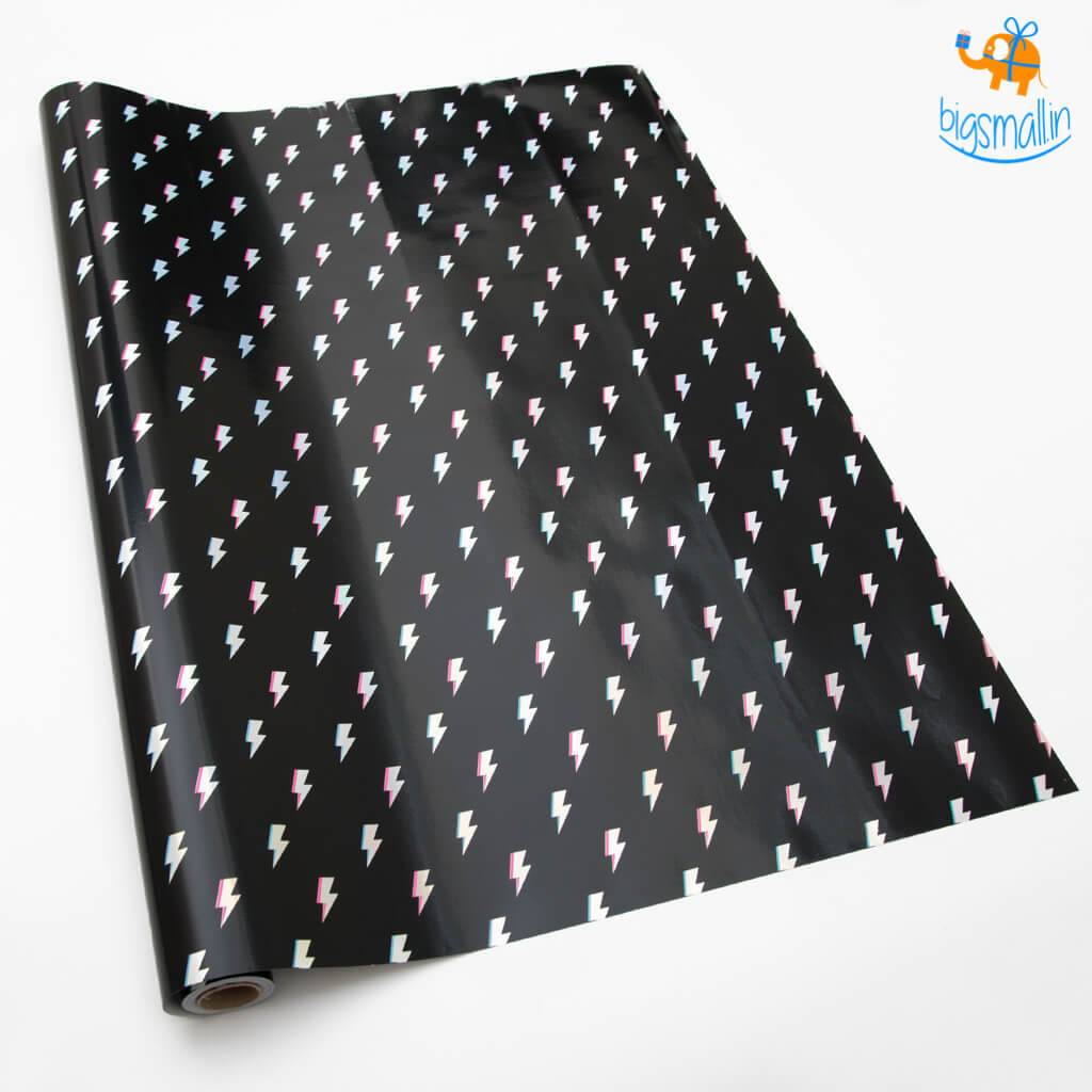 Lightning Flash Gift Wrapping Paper Roll