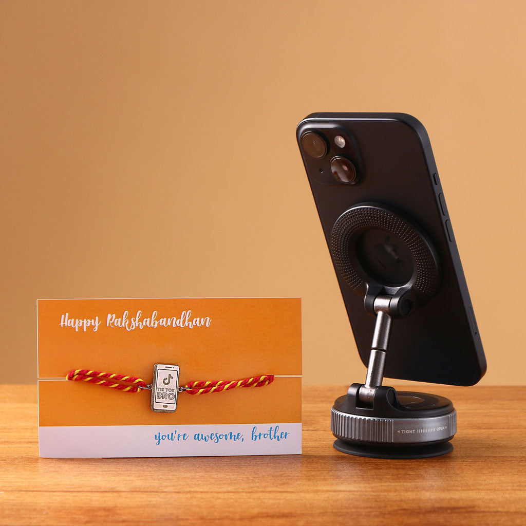 Rakhi and Stand Gift Set
