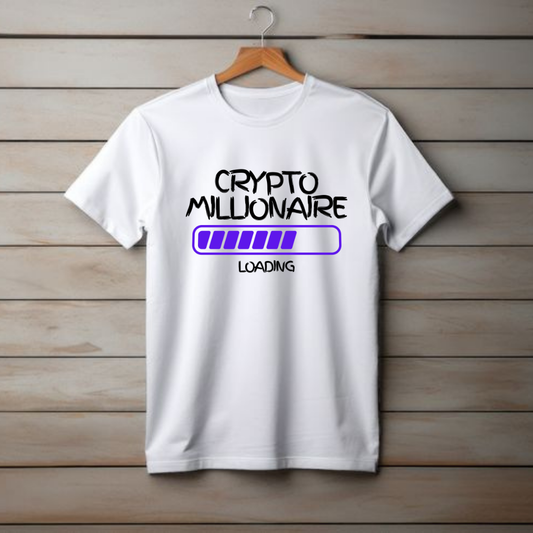 CRYPTO MILLIONAIRE LOADING | UNISEX CLASSIC T-SHIRT