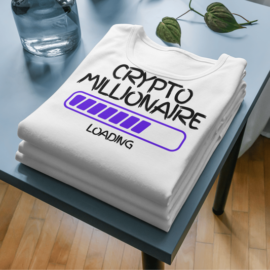 CRYPTO MILLIONAIRE LOADING | UNISEX CLASSIC T-SHIRT