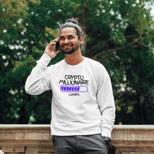 CRYPTO MILLIONAIRE LOADING | UNISEX CLASSIC SWEATSHIRT