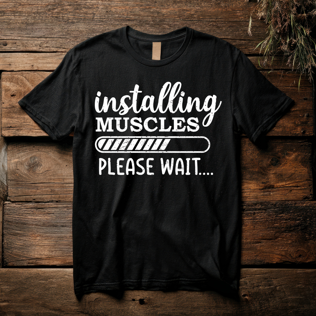GYM | INSTALLING MUSCLES PLEASE WAIT
