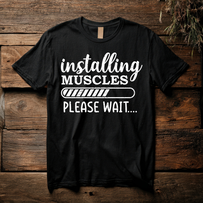 GYM | INSTALLING MUSCLES PLEASE WAIT