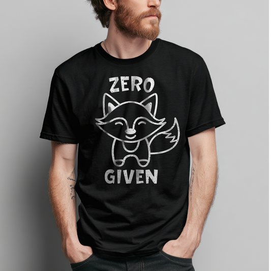 FUNNY T-SHIRT | ZERO GIVEN