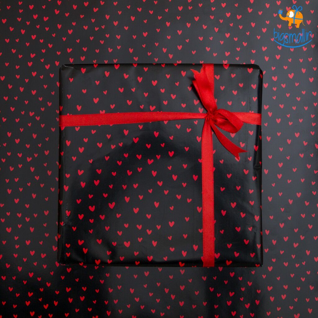 Mini Hearts Gift Wrapping Paper Roll