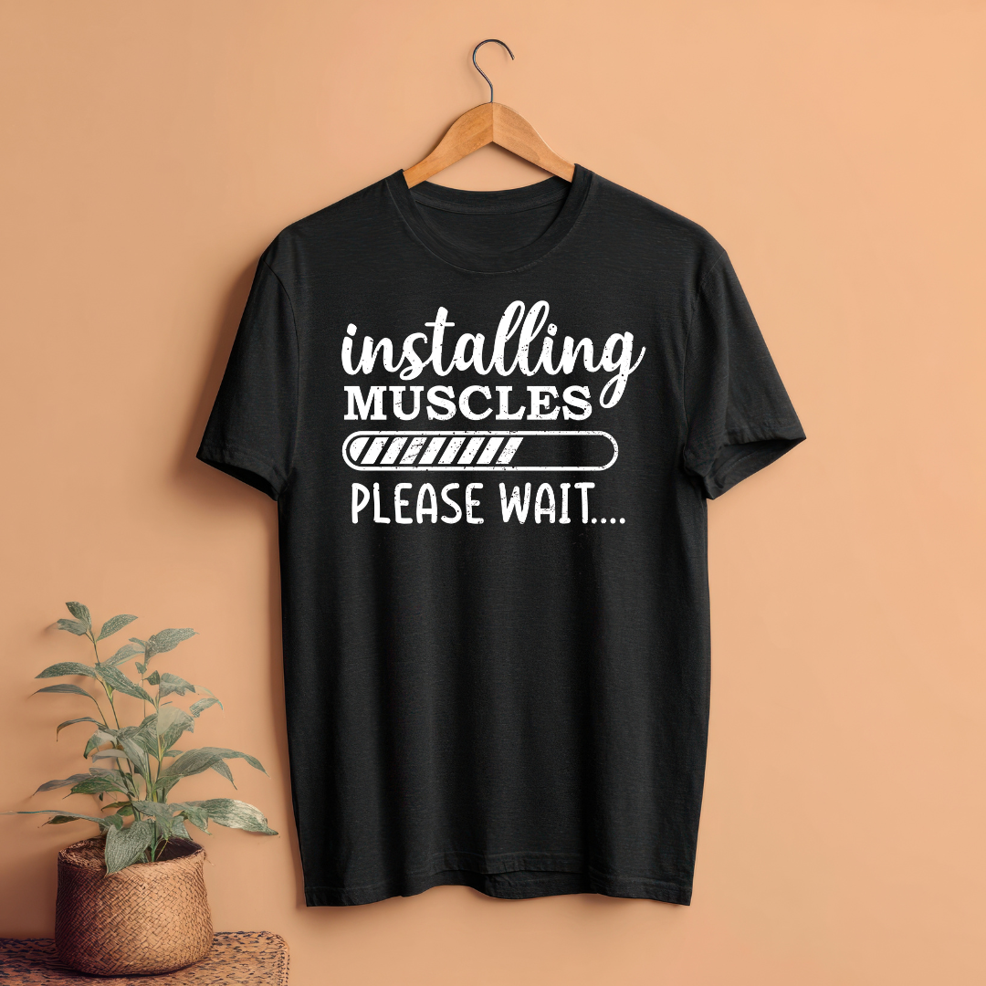 GYM | INSTALLING MUSCLES PLEASE WAIT