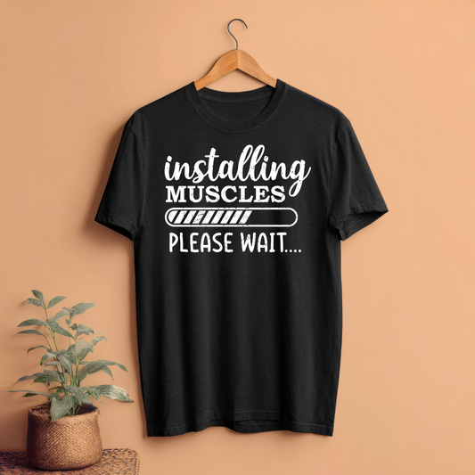 GYM | INSTALLING MUSCLES PLEASE WAIT